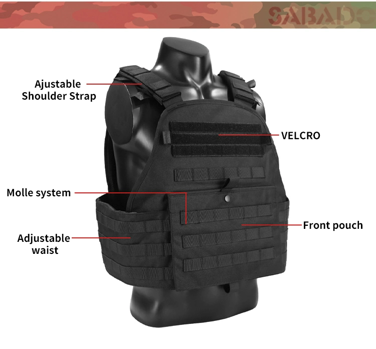 Sabado Light Weight Quick Release Chaleco Tactico Military Hunting Combat Plate Carrier Molle Tactical Vest