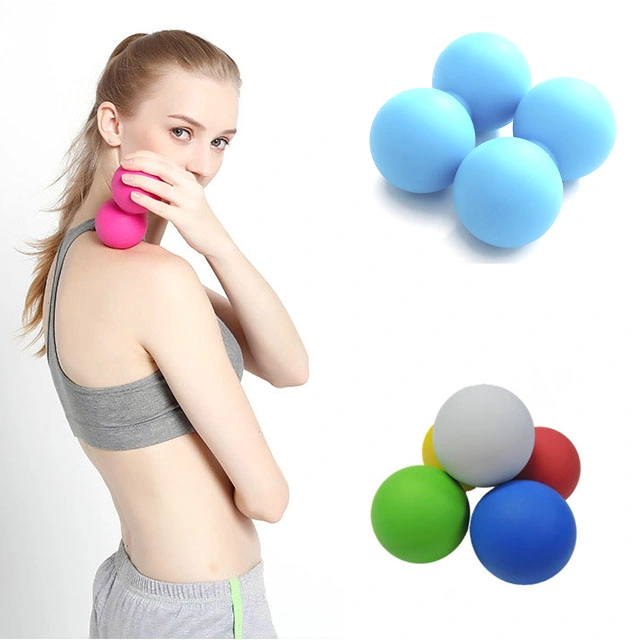 Trigger Point Massage Peanut Double Yoga Sporting Gym Fitness Ball for Myofascial Tension Release