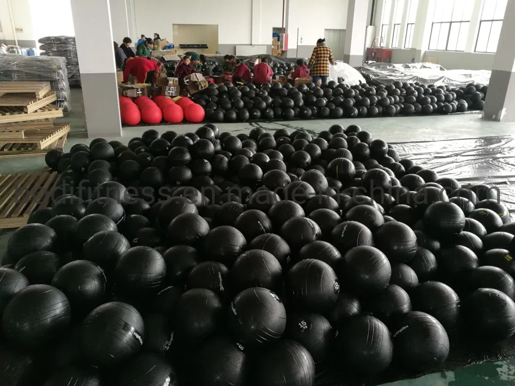 Strength Training Rubber Weight Medicine Ball Sand Slam Ball