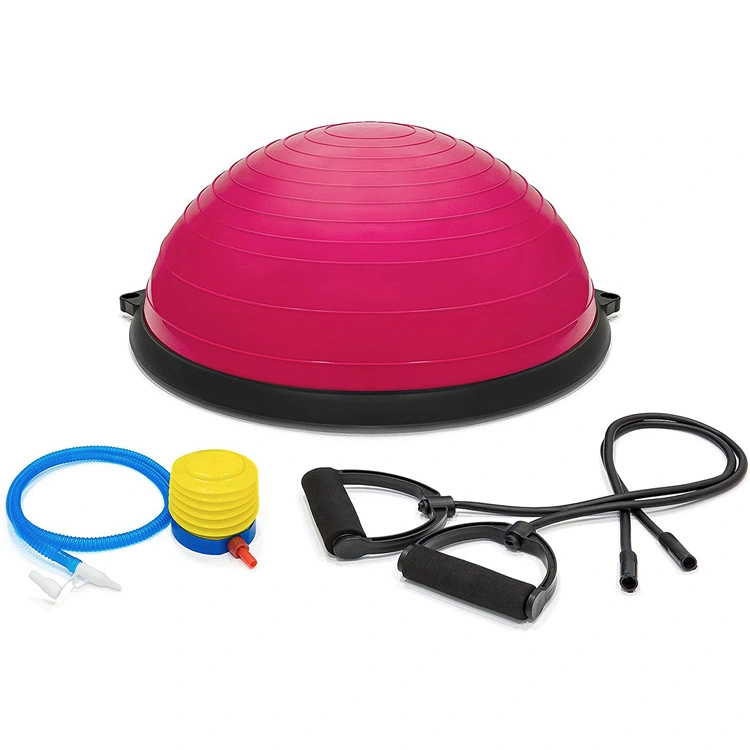 Stability Fitness Explosion-Proof Yoga Gymnastic Balance Exercise Half Ball with Foot