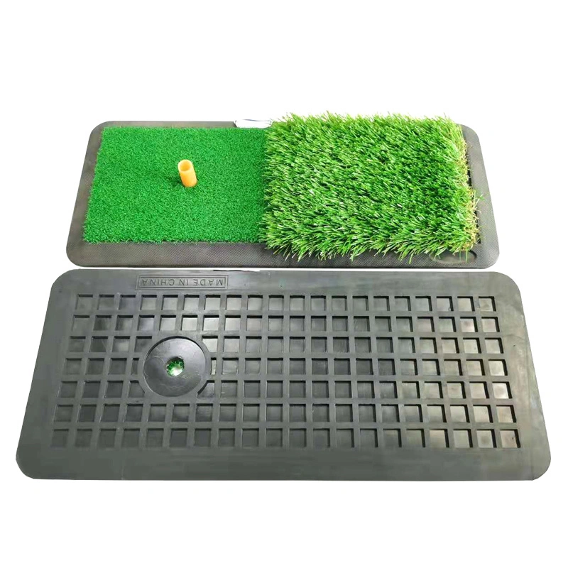 Golf Training Mat Long and Short Grass 3 in 1 Golf Swing Pad