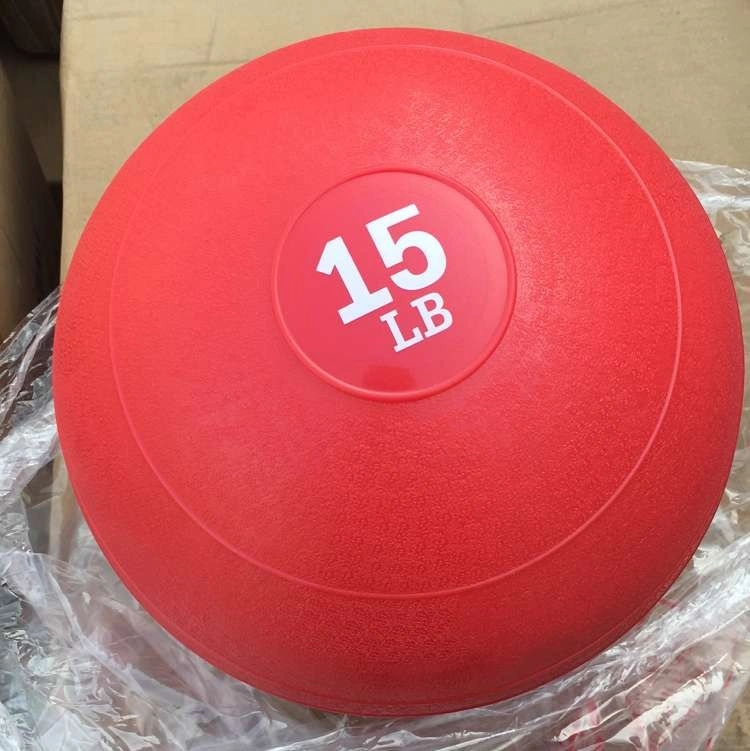 Customized Heavy Duty PVC Hard Rubber Cross Fit Sand Filling Slam Ball Medicine Ball Sand Gym Ball