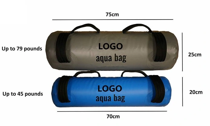 Exercise Weight Lifting Outdoor PVC Waterproof Water Dumbbell Fitness Training Aqua Power Bag