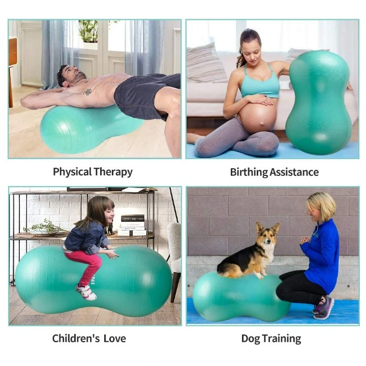 Gym Equipment PVC Hot Sale Peanut Ball Labor Therapy Core Strength Fitness