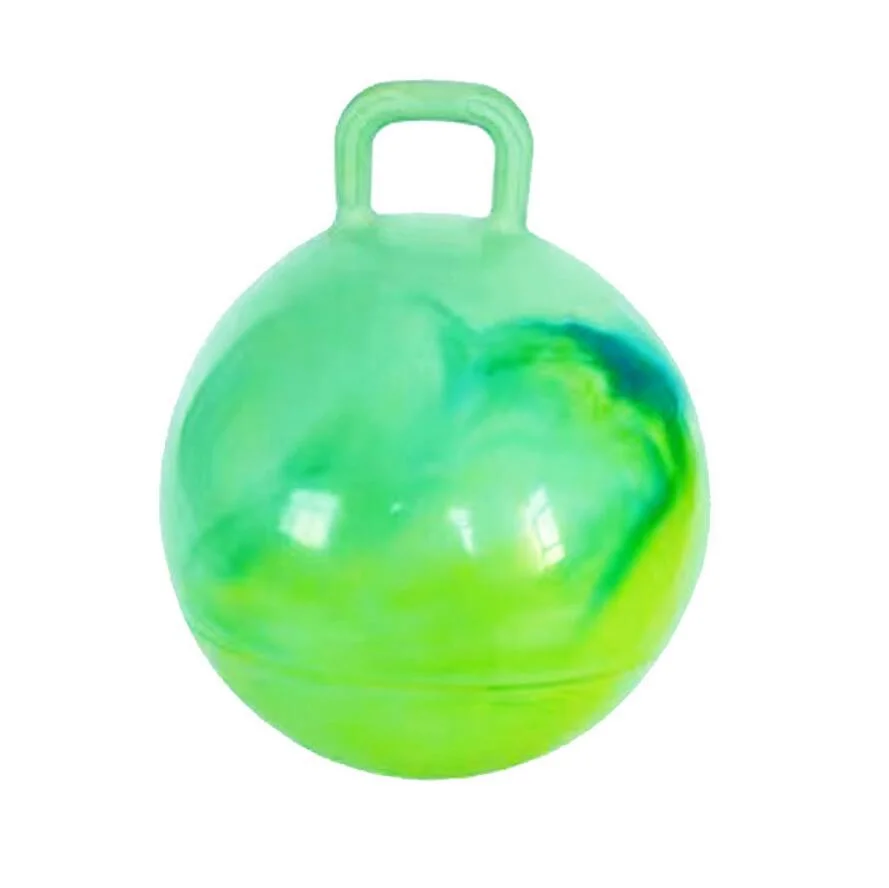 OEM New Style Inflatable PVC Jump Ball with Handle