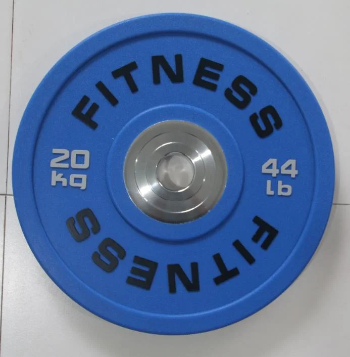 Dumbbell Plate Top Selling Steel Custom Logo Colorful Competition 5-25kg Weight Plate for Gym Use