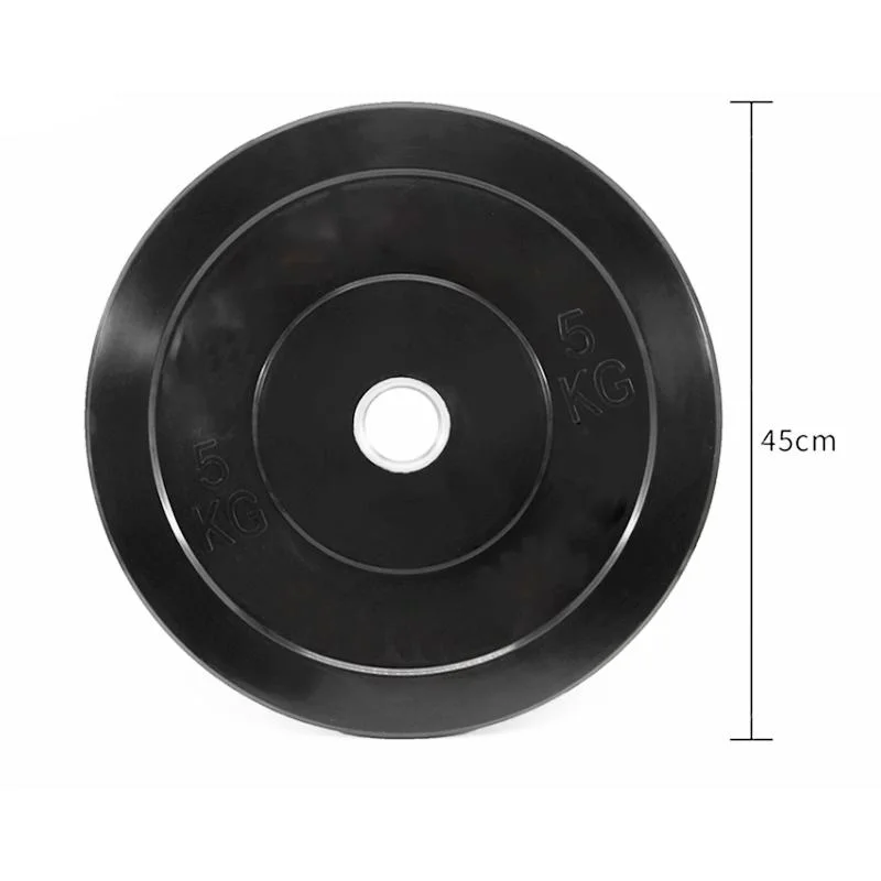 Gym Training Plastic Cement Weight Plates Barbell Set Vinyl Coated Sand Filled Dumbbell Plate