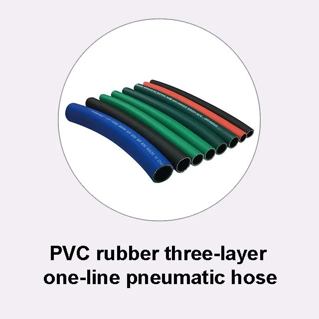 Aging Resistance and Anti-Stretching PVC Rubber Air Gun Tubes for Civil Engineering Equipment