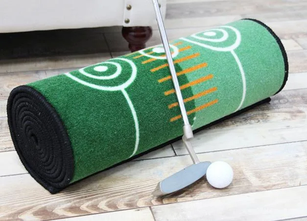 Custom Professional Mini Putting Golf Practice Carpet Training Mats Indoor