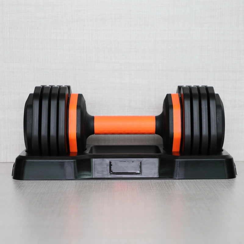 Ad-30 Wholesale Strength Equipment Custom Bodybuilding Dumbbells Smart Adjustable Dumbbell