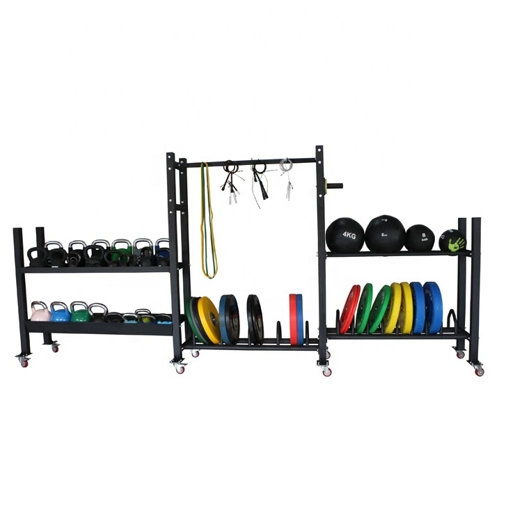 Gymnastic Equipment Weight Plate Rack, Dumbbell Rack, Wall Ball/Medicine Ball/Slam Ball Rack