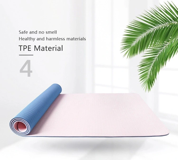 Wholesale Custom Printed Eco Friendly Pilates TPE Yoga Mat