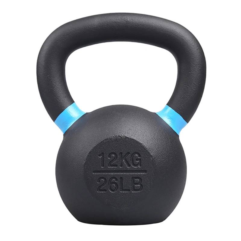 Powder Coated Cast Iron Kettlebell for Weightlifting Gym Equipment