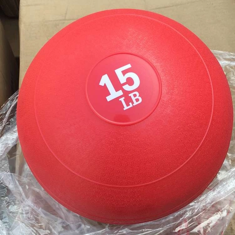 Hot Selling Custom Logo PVC 2-100kg Weight Slam Medicine Ball with Sand Filled Power Training