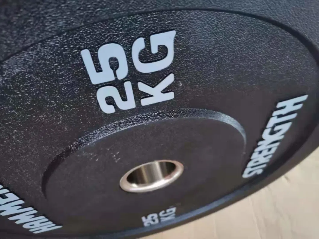 Bumper Plate Gym Equipment Power Training Barbell Discs Bumper Weight Plate
