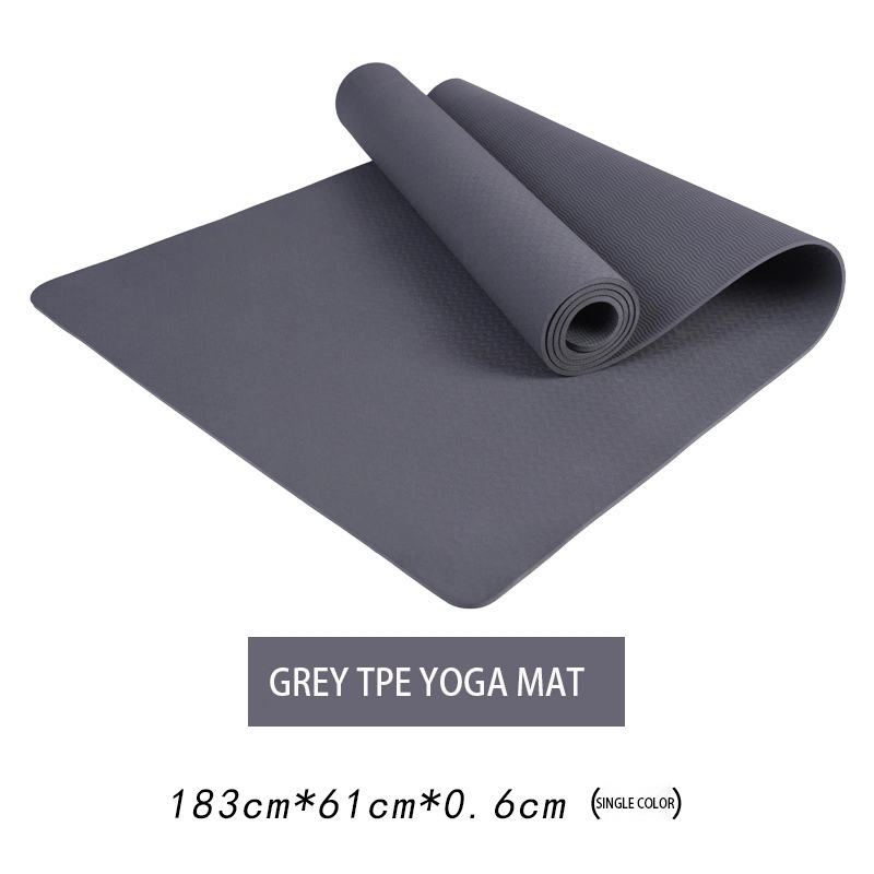 TPE Custom High Quality Non Slip Eco Friendly Yoga Mat Household Exercise Yoga Mat