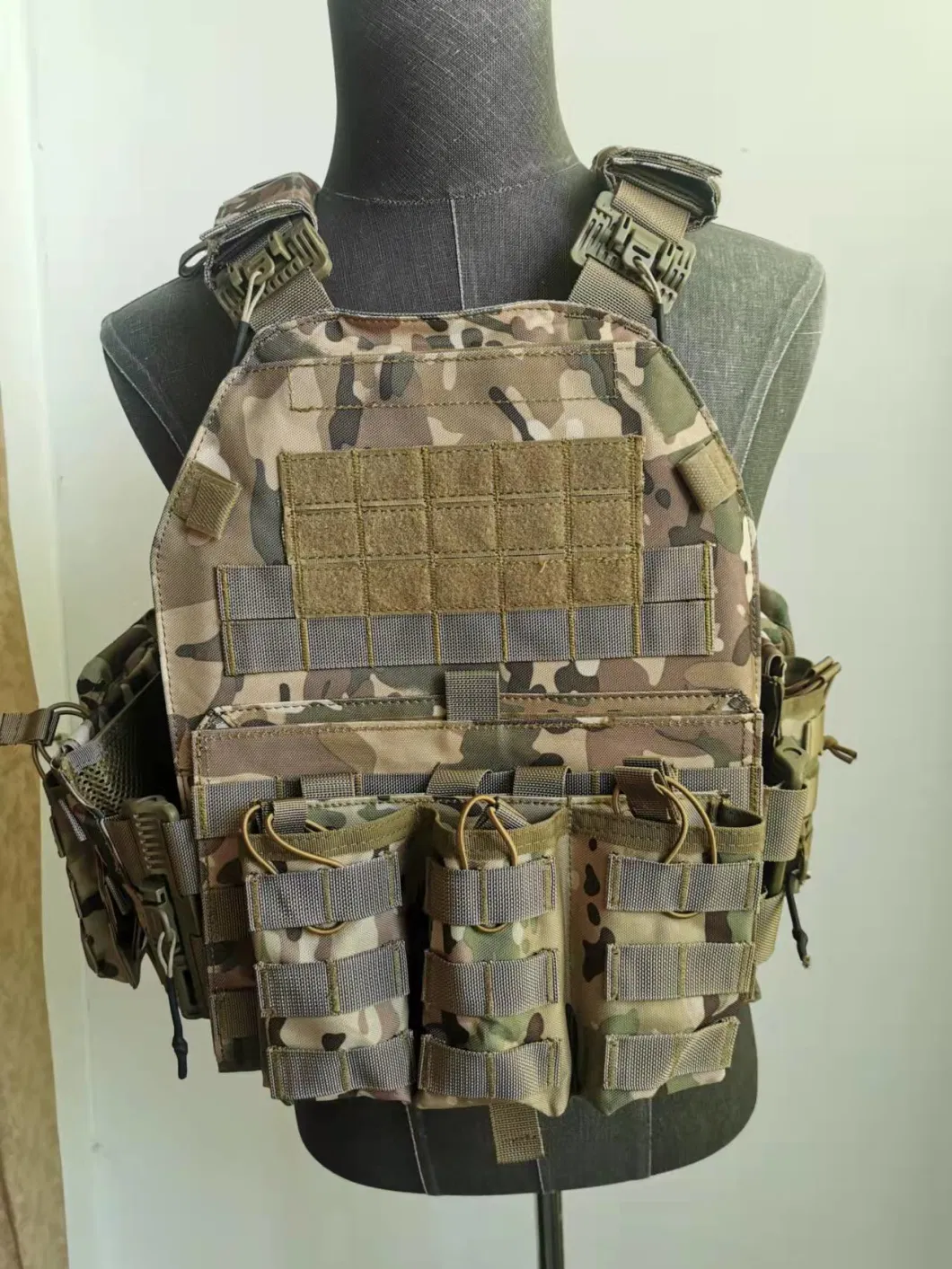 Military Swat Combat Hunting Shooting Quick Release Molle Training Tactical Vest