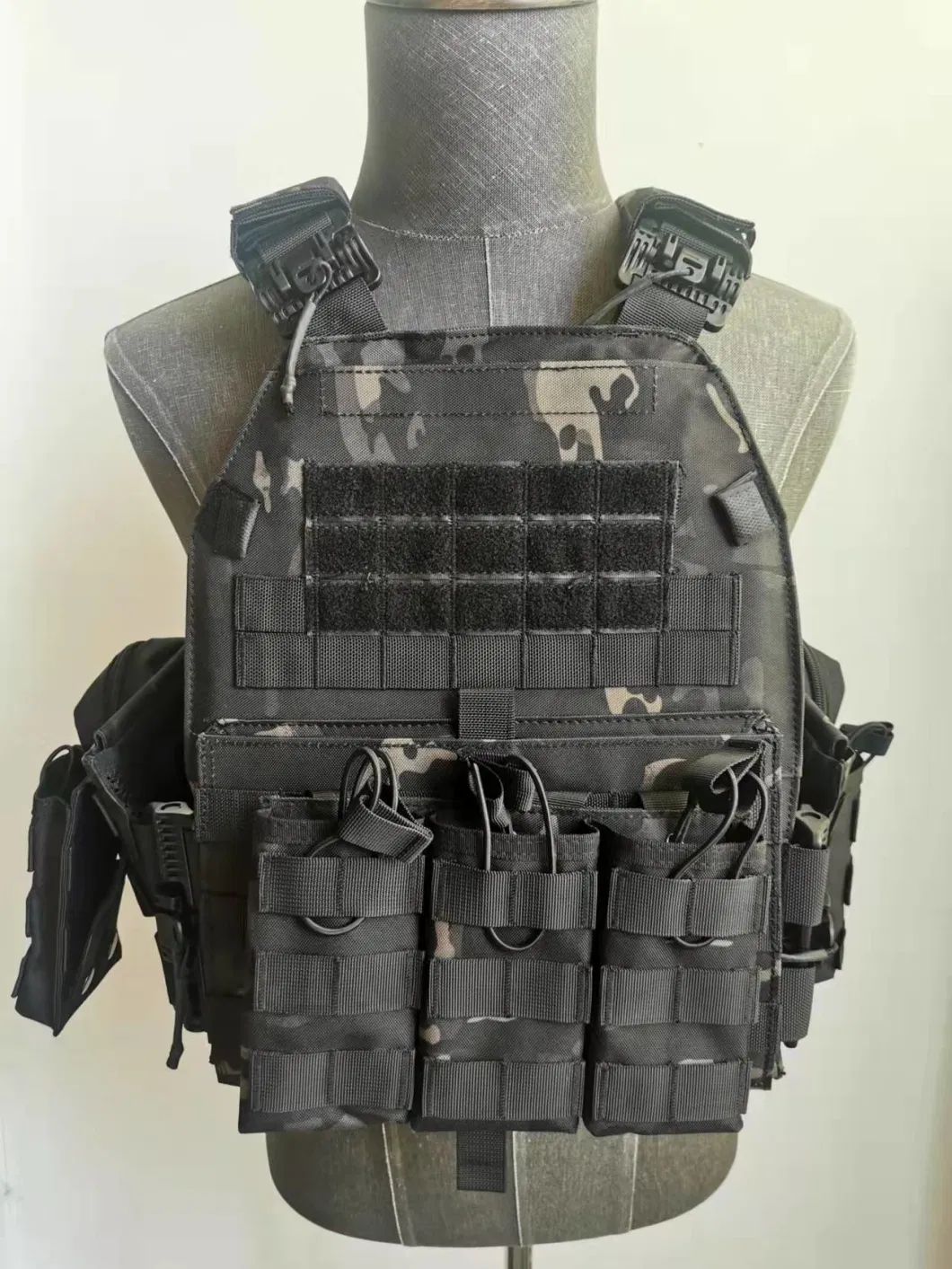 Military Swat Combat Hunting Shooting Quick Release Molle Training Tactical Vest