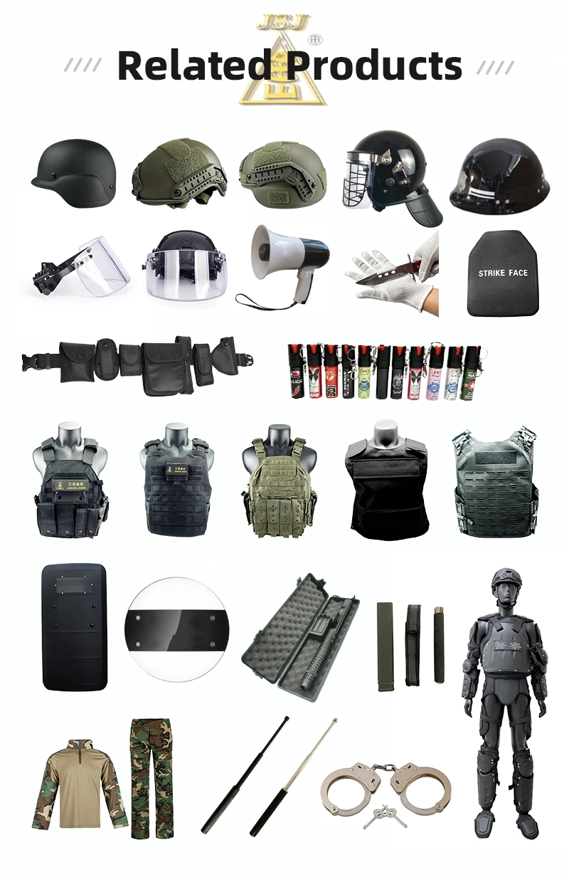 Many Colors Army Equipment Bulletproof Plate Carrier Tactical Vest for Outdoor Training