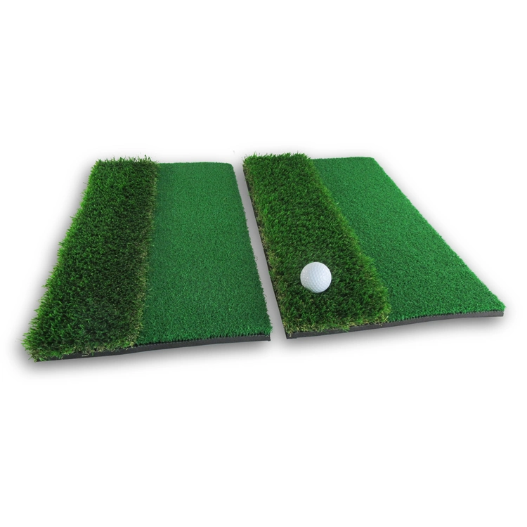 Golf Training Mat Long and Short Grass 3 in 1 Golf Swing Pad