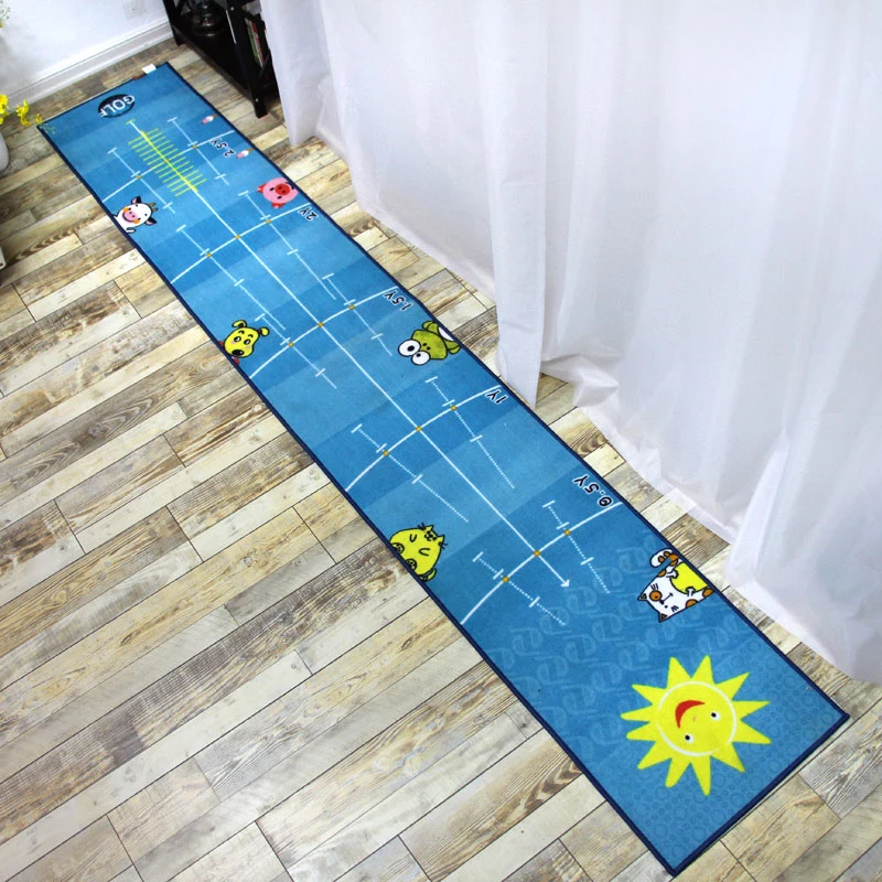 Custom Professional Mini Putting Golf Practice Carpet Training Mats Indoor