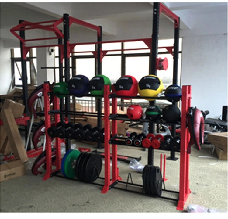 Gym Equipment Bumper Plate Plate Rack, Dumbbell Rack, Wall Ball/Medicine Ball/Slam Ball Rack