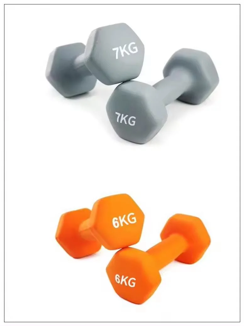 PVC Dipping Neoprene Coated Gym Use Hex Dumbbell for Womenno Reviews Yet
