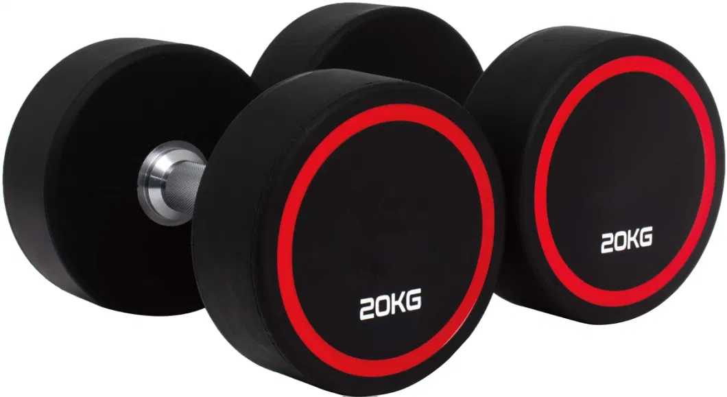 Gym Power Training Equipment PU Dumbbells