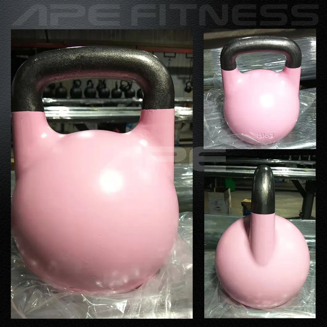 Ape Filled Competition Coating Steel Kettlebell for Gym Equipment