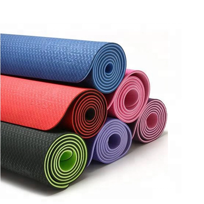 TPE Yoga Mat for Gym and Home Use