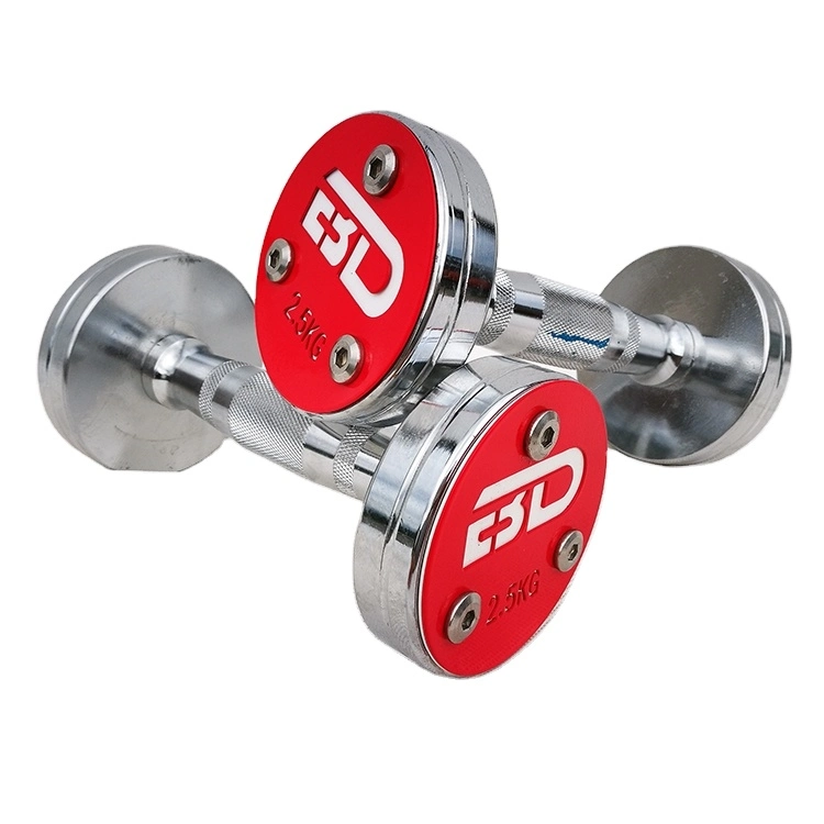 Hot Sale Power Lifting Dumbbell OEM Rotary Fixed Steel Dumbbell