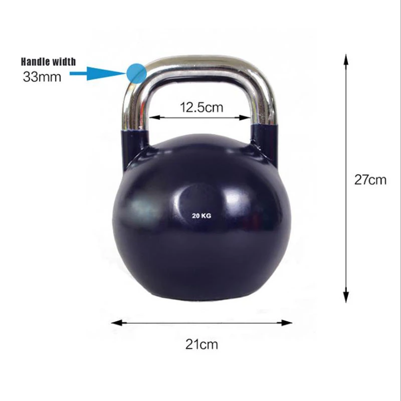 4-32kg Set Weights Color Coated Competition Kettle Bell Dumbbell