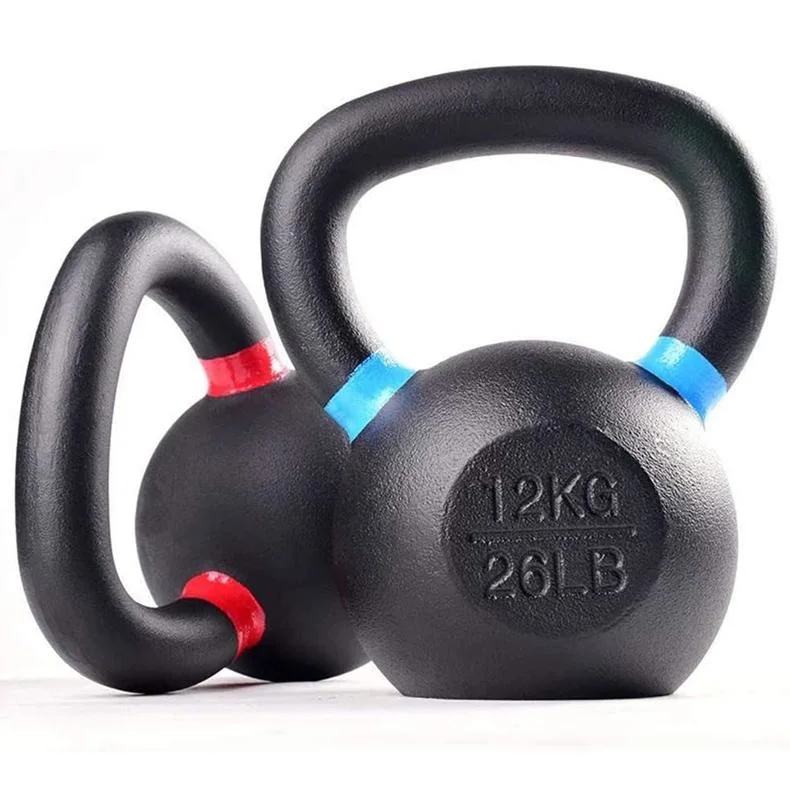 Gravity Black Cast Iron Powder Coated Kettlebell