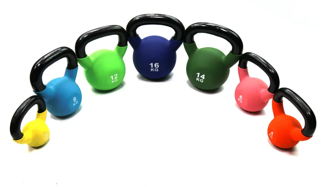 Hot Sells PVC Coated Neoprene Kettlebells