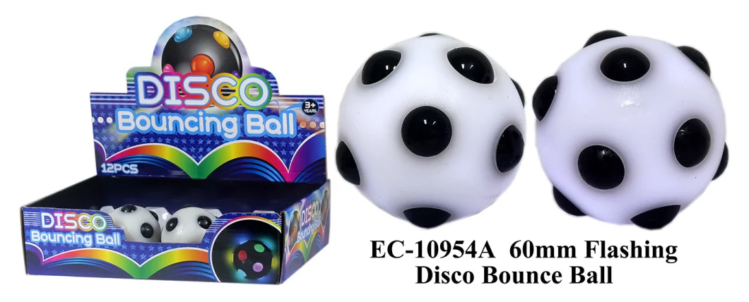 60mm Flahing Disco Bounce Ball