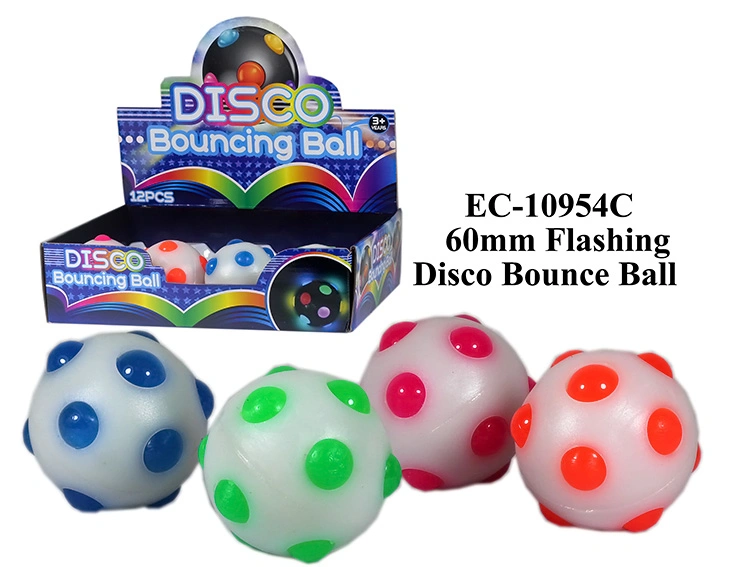 60mm Flahing Disco Bounce Ball