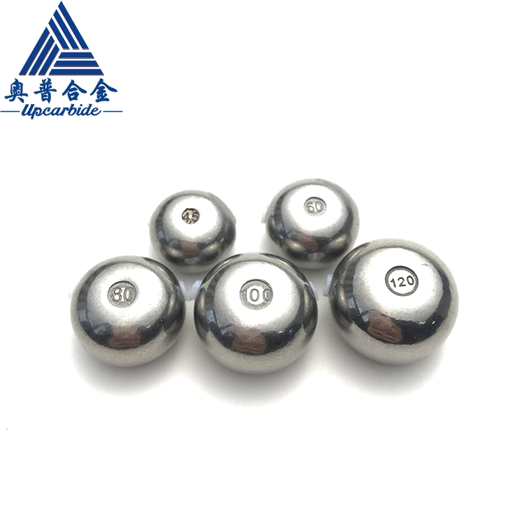 Zhu Zhou Best Selling 100g Enough Weight Fishing Beads Cemented Tungsten Carbide Ball