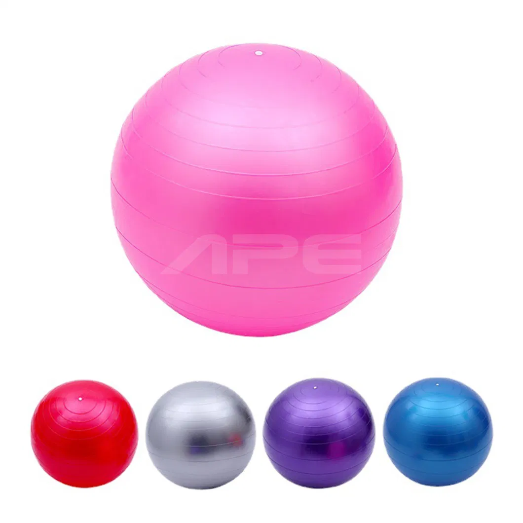 Customized Thick Exercise Non-Slip PVC Yoga Balance Ball for Strength Training