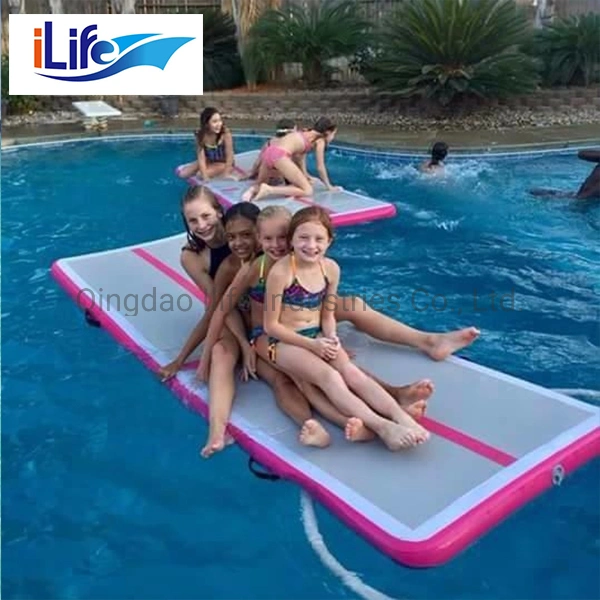 Ilife Tumble Track Yoga Mat Gym Mat Spot Jump Inflatable Air Track