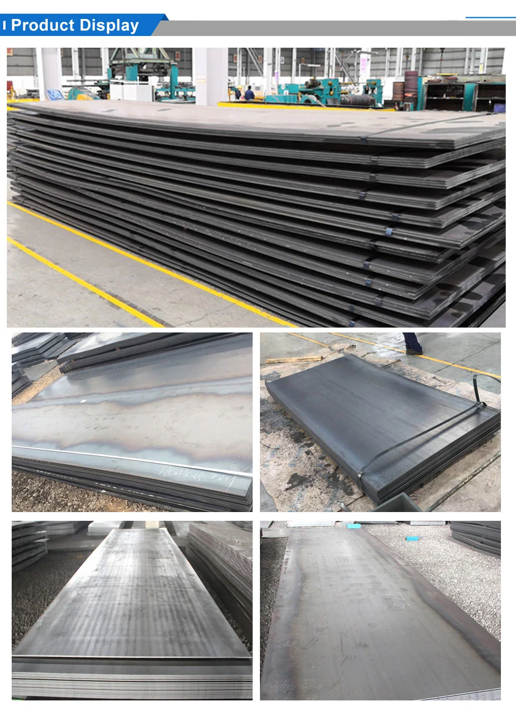 ASTM A36 Ss400 S235 S355 St37 Q235B Q345b S235jr 45mn 1020 1045 Hot Rolled Carbon Steel /Galvanized/PPGI Iron Metal Mild Steel Sheet Plate