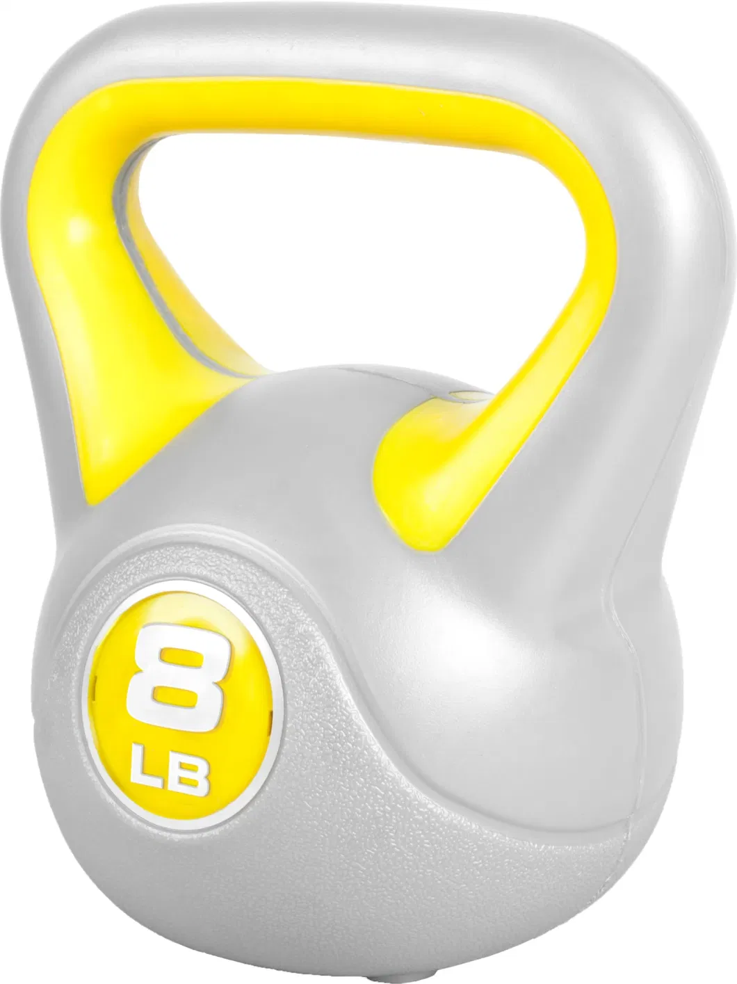 Adjustable Heavy Duty Exercise Cement Plastic Cover Floor Friendly Kettlebell