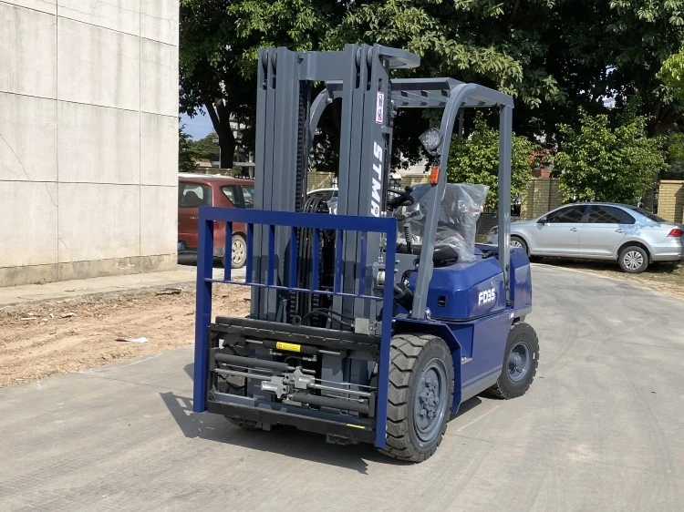 2023 New Brand Fork Lift Manual 3t 3.5t 3.8t Forklift Machine Price in Indea with 10% off