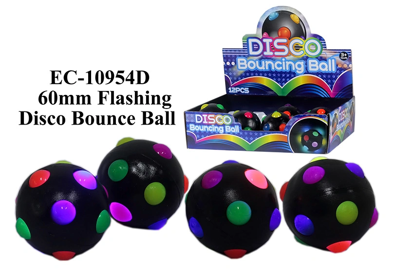 60mm Flahing Disco Bounce Ball