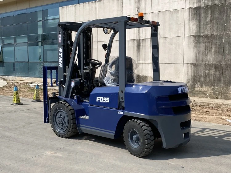 2023 New Brand Fork Lift Manual 3t 3.5t 3.8t Forklift Machine Price in Indea with 10% off