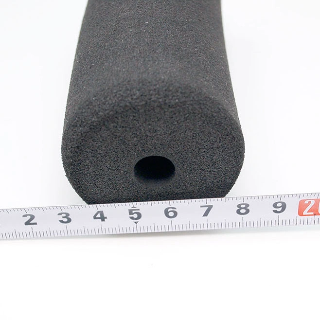 Good Wear Resistance NBR Foam Insulation Rubber Tube Handle Foam Filling Tube for Sports Accessories