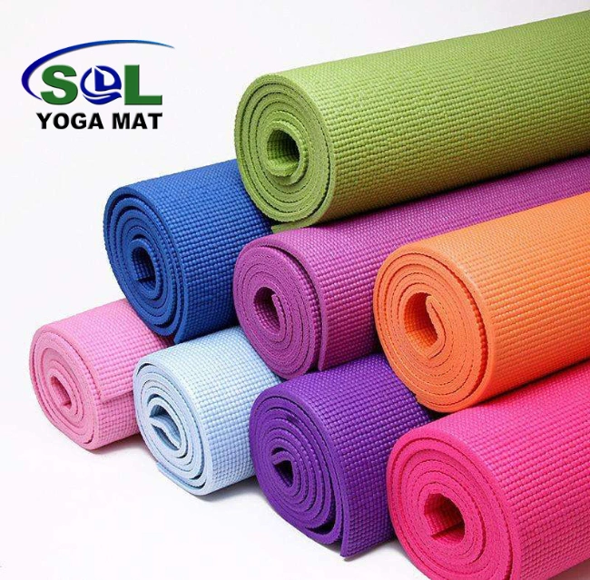 4mm Essential PVC Yoga Mat Grey