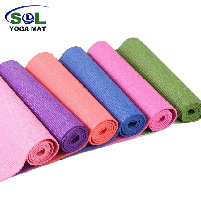 4mm Essential PVC Yoga Mat Grey