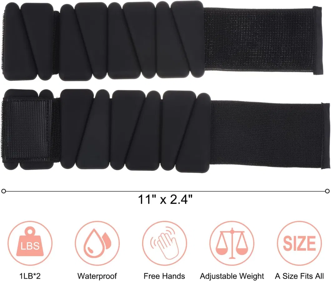 Resistance Training Adjustable Ankle Wrist Weight Bands Cuff Exercise Weights