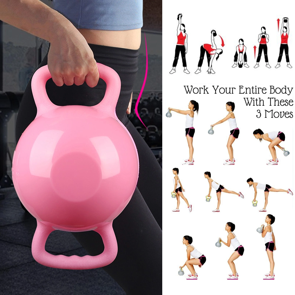 Adjustable Weight Plastic Water Filled Yoga Kettlebell