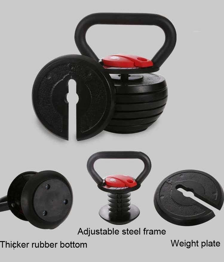 Durable Adjustable Kettlebell for Home Gym Fitness Equipment 18kg